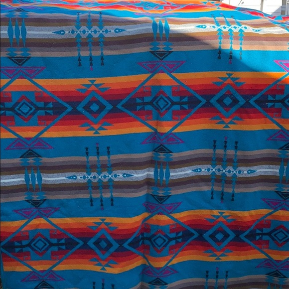 Vintage double sided Pendleton blanket - Picture 7 of 8